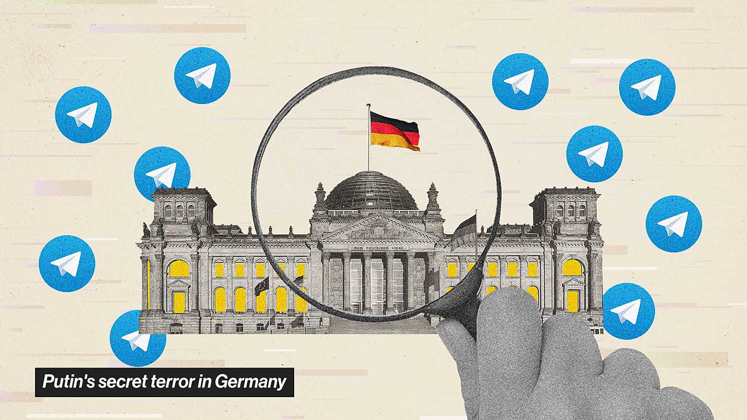 Are 'low-level agents' recruited on Telegram?