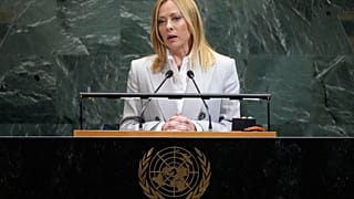 Az olasz miniszterelnök, Giorgia Meloni