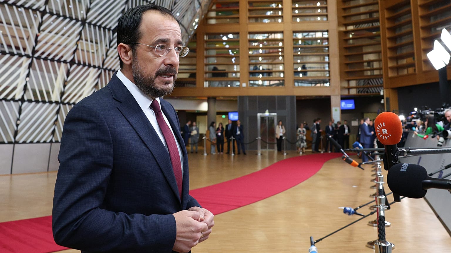 Ο Πρόεδρος της Κυπριακής Δημοκρατίας, Νίκος Χριστοδουλίδης