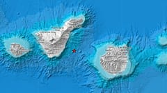 Serie sísmica en la costa entre Tenerife y Gran Canarias, 18 de octubre de 2025