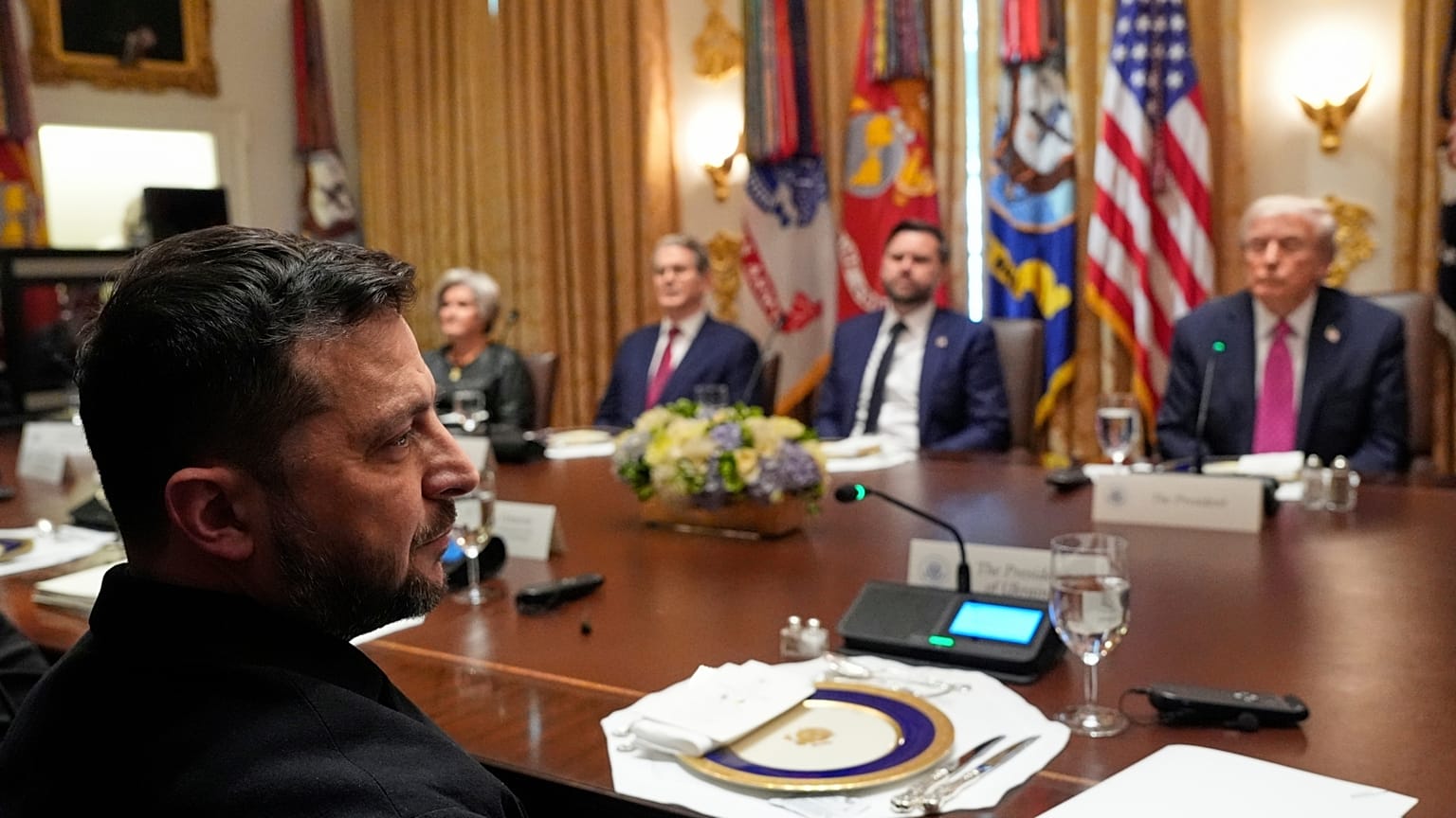 Az amerikai és az ukrán elnök a Fehér Házban