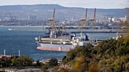 Archív fotó: orosz olajtenker Novorosszijszk kikötőjében