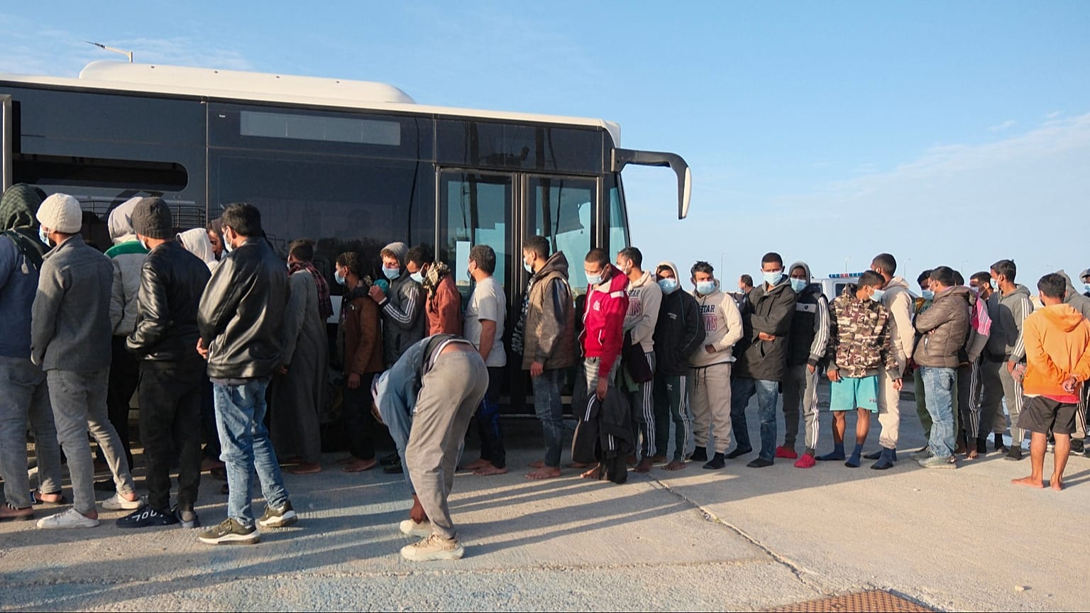 Migránsok Kréta szigetén
