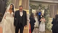 Ali Shamkhani és a lánya annak teheráni esküvőjén