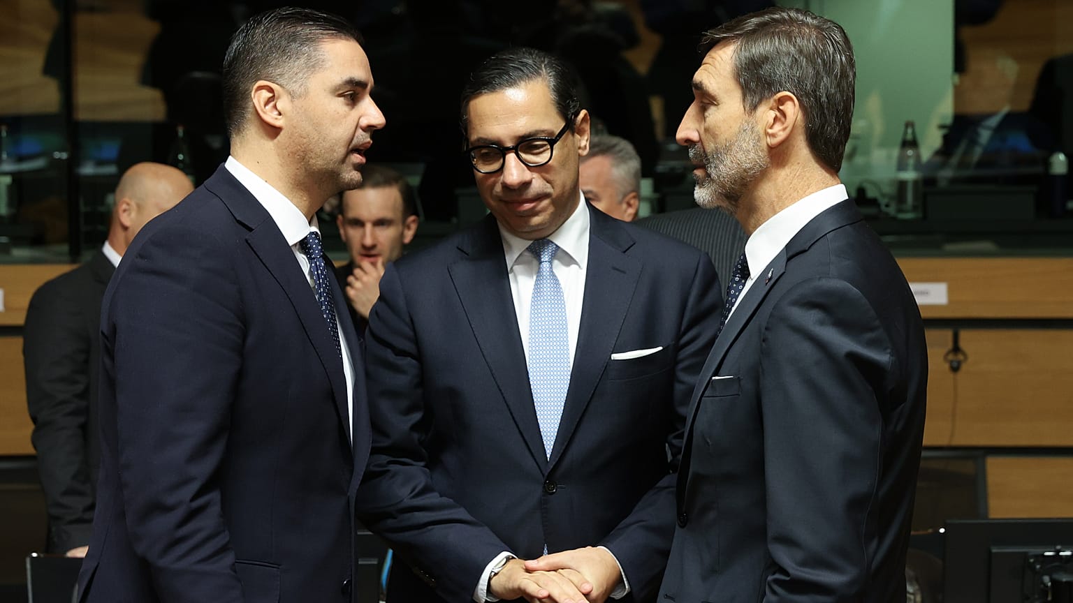 Ο Υπουργός Εξωτερικών της Κύπρου με ομολόγους του στην σύνοδο του Λουξεμβούργου