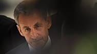 Former French President Nicolas Sarkozy speaks with the media being sentenced by a court in Paris, 25 September, 2025 
