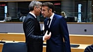Президент Франции Эммануэль Макрон на саммите ЕС