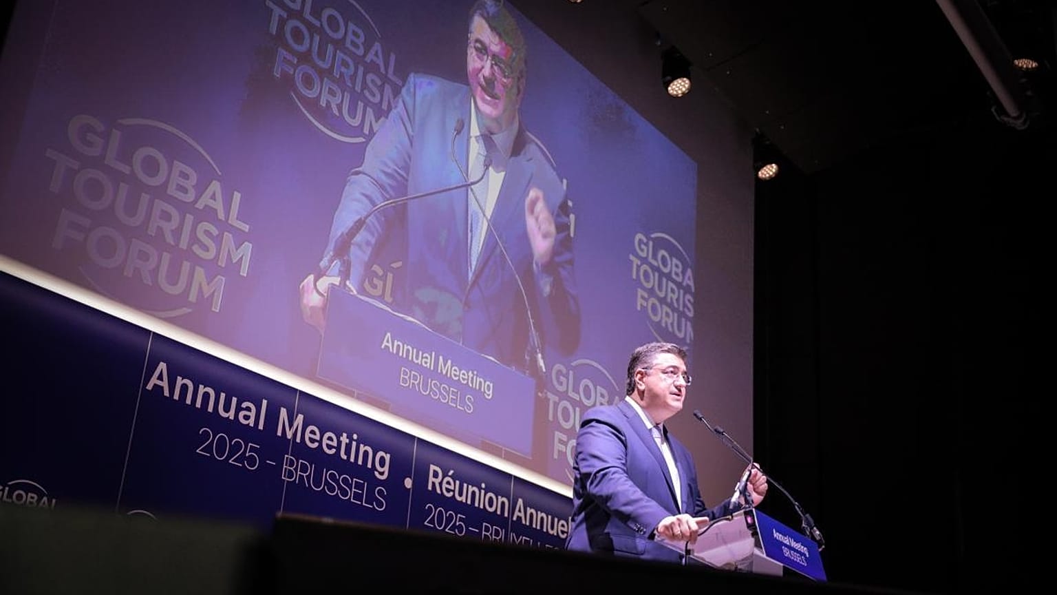 European Commissioner for Transport and Tourism Apostolos Tzitzikostas. 