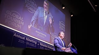 European Commissioner for Transport and Tourism Apostolos Tzitzikostas. 