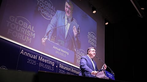 Avrupa Komisyonu'nun Ulaştırma ve Turizmden Sorumlu Üyesi Apostolos Tzitzikostas. 