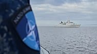 HNLMS Tromp, a Royal Netherlands Navy guided missile frigate, patrols on the North Sea ahead of the NATO summit in The Hague, 19 June, 2025