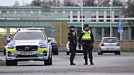 Svéd rendőrök egy lövöldözés helyszínén Orebróban