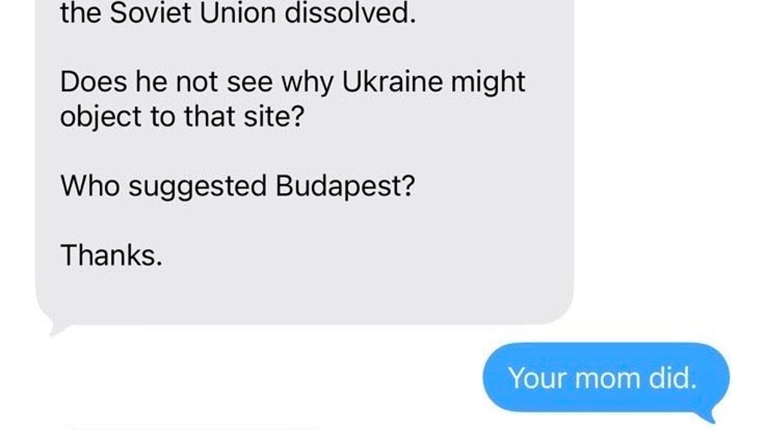 „Your mom” staje się popularną ripostą w administracji Donalda Trumpa, określanej jako „idiotyczna” i „dziecinna”.