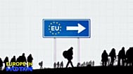 Irregular crossings to the EU fell to 133,400 in the first nine months of 2025.