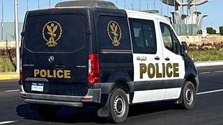 Furgón policial de Egipto
