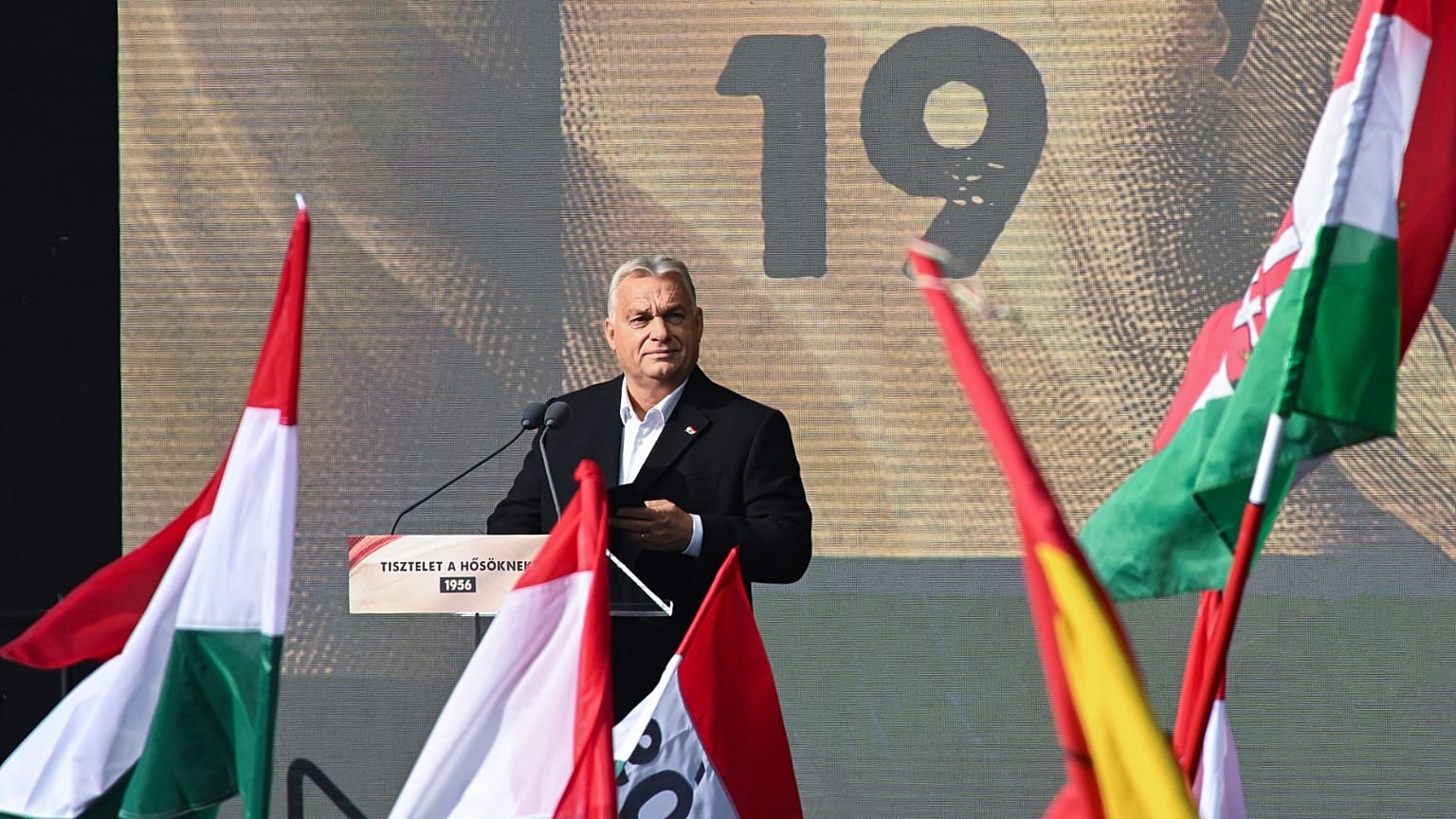 Orbán Viktor magyar miniszterelnök 2024 október 23-án.