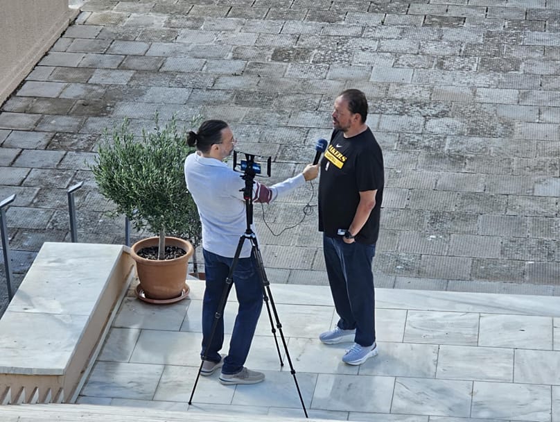 Ο Χάρης Παυλίδης μιλάει στον Γιάννη Γιαγκίνη του euronews