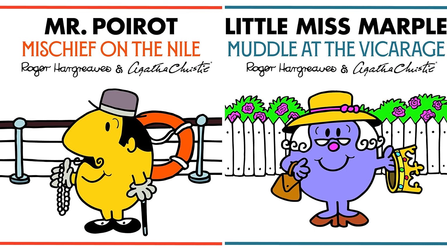 Agatha Christie’s Poirot and Miss Marple join Mr Men and Little Miss universe 