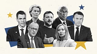 I leader al Consiglio europeo di Bruxelles (23 ottobre 2025)