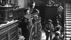 Fernando Tejero en el Congreso, 1981