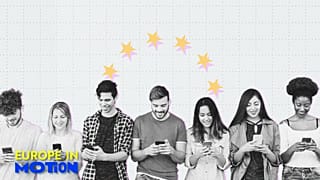 More than six in 10 young EU citizens say they use social media platforms to follow daily content on social and political current affairs.