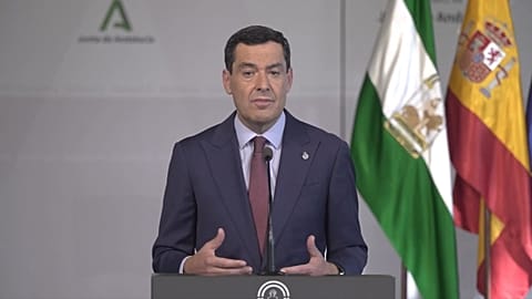 Juanma Moreno, presidente de Andalucía.