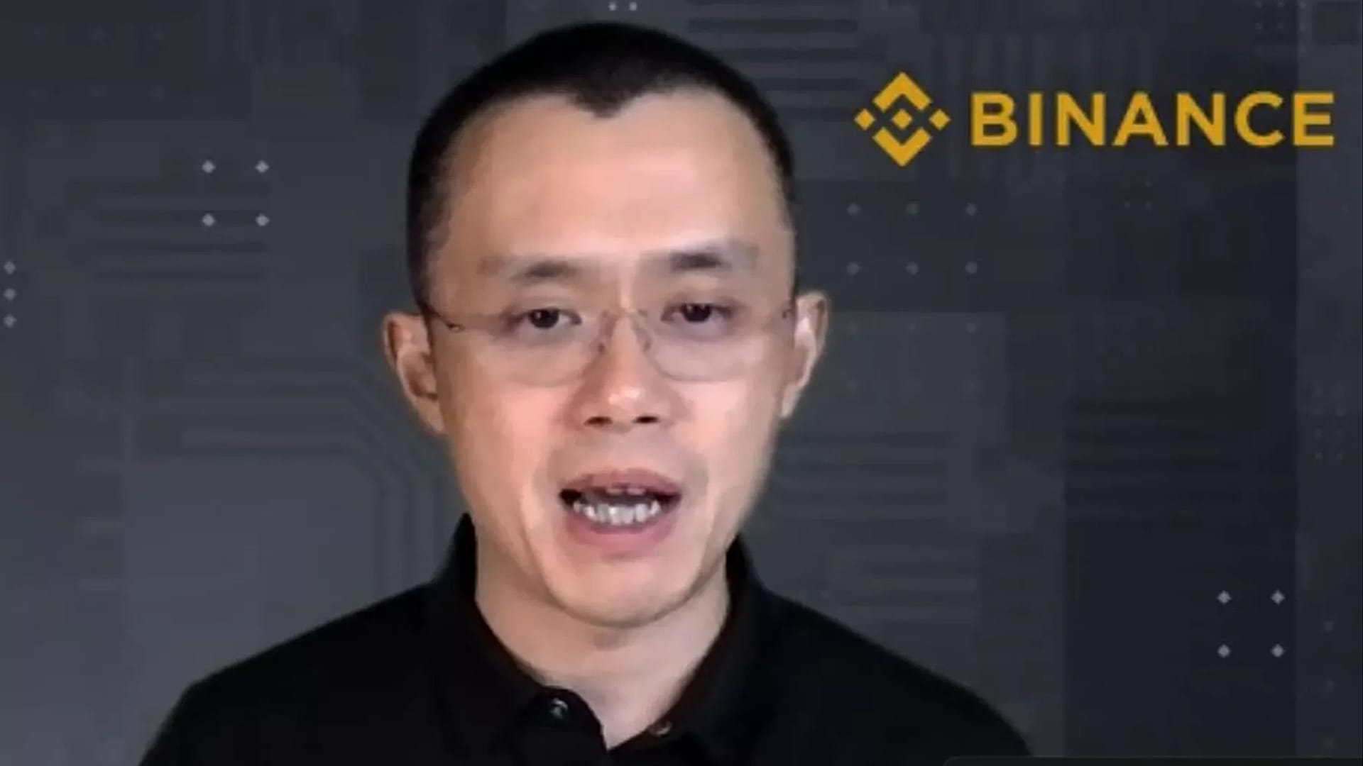 ΑΡΧΕΙΟ - Ο διευθύνων σύμβουλος της Binance Changpeng Zhao απαντά σε ερώτηση κατά τη διάρκεια συνέντευξης σε συνάντηση Zoom με το Associated Press στις 16 Νοεμβρίου 2021.