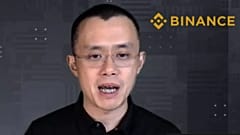 ΑΡΧΕΙΟ - Ο διευθύνων σύμβουλος της Binance Changpeng Zhao απαντά σε ερώτηση κατά τη διάρκεια συνέντευξης σε συνάντηση Zoom με το Associated Press στις 16 Νοεμβρίου 2021.