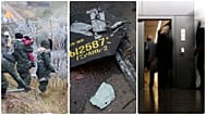Közel-keleti migránsok a belarusz-lengyel határon, egy Geran-2 drón maradványai Kijev utcáin, a Bundestag biztonsági bejárata