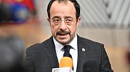 Ο Νίκος Χριστοδουλίδης μιλά στον Τύπο πριν τη Σύνοδο Κορυφής της ΕΕ, 23 Οκτωβρίου, Βρυξέλλες