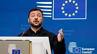 Az ukrán elnök beszéde a brüsszeli EU-csúcson, 2025. október 23-án