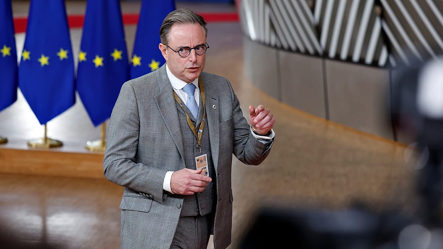 Belgian Prime Minister Bart De Wever listed several demands and concerns regarding the Reparations Loan.