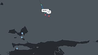 Vuelos de bombarderos estadounidenses en el Caribe (23/10/2025)