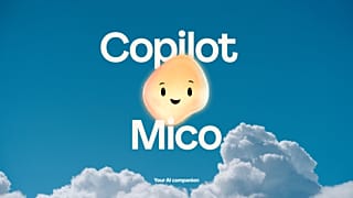 A video animation shows a Copilot Appearance avatar called Mico.