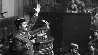 Fernando Tejero en el Congreso, 1981