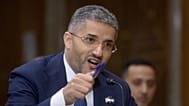 عامر غالب يتحدث خلال جلسة استماع للجنة العلاقات الخارجية بمجلس الشيوخ الأمريكي بشأن ترشيحه المرتقب لمنصب سفير الولايات المتحدة لدى الكويت، في مبنى الكابيتول، الخميس 23 أكتوبر.