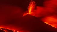 Actividad eruptiva en el Etna