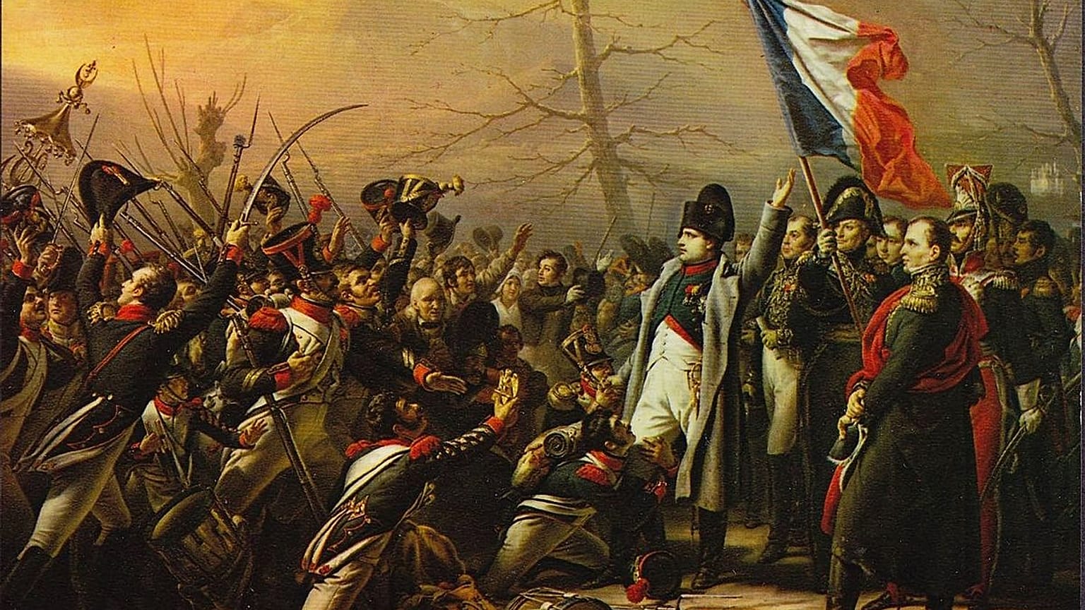 Charles Auguste Guillaume Steuben'in Napolyon'un Elba'dan Dönüşü adlı eseri.