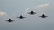 مقاتلات من طراز F-16 تابعة لسلاح الجو الإسرائيلي، جنوب إسرائيل، الأربعاء 28 كانون الأول/ديسمبر 2022.