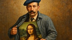 Vincenzo Peruggia a köpenyébe rejtve vitte ki a Mona Lisát a párizsi múzeumból, 1911. augusztus 21-én