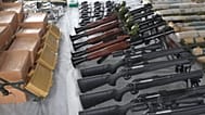 یکی از محمولههای سلاح قاچاق کشفشده توسط ارتش اسرائیل