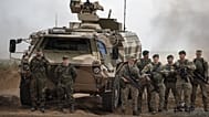 Bundeswehr-katonák litvániai hadgyakorlaton