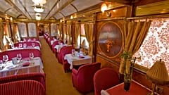 Ein Restaurant im Al Andalus-Zug, der im Frühjahr 2026 in Betrieb gehen soll