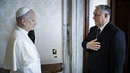 A magyar miniszterelnököt magánaudiencián fogadta a katolikus egyházfő