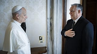 A magyar miniszterelnököt magánaudiencián fogadta a katolikus egyházfő