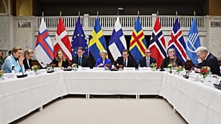 Ursula von der Leyen joined the Nordic Council meeting on Tuesday.