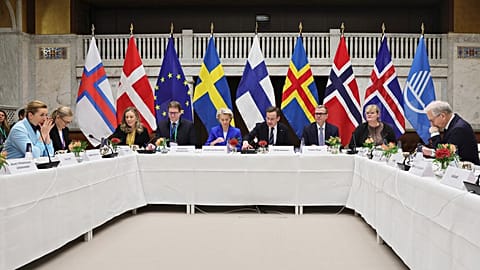 Nordic leaders rule out joint debt, insist on Russian frozen assets to support Ukraine