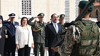 Ο πρόεδρος της Κύπρου, Νίκος Χριστοδουλίδης