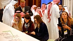 الجلسة الافتتاحية لمبادرة مستقبل الاستثمار في الرياض، المملكة العربية السعودية، يوم الثلاثاء 29 أكتوبر/تشرين الأول 2019.