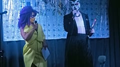 "Skarbie" i Ciotka Rajcula podczas Festiwalu Piosenki Przegiętej, Katowice 2025r.